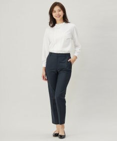 J.PRESS LADIES S プレーティングジャージー ピンタック カットソー