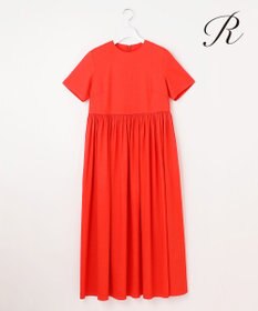 23区 L 【R(アール)】NALYA リネンヴィスストレッチ ウエスト切替ワンピース