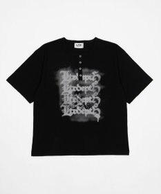 WEGO 【ユニセックス着用ITEM】グラフィックヘンリーネックT（SS）