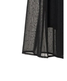 earth music&ecology フロッキードットシアーティアードスカート