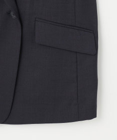 自由区 【洗える】トロピカルストレッチテーラード ジャケット