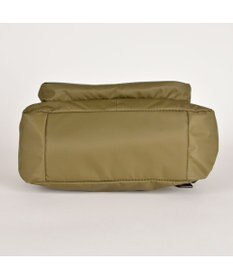 Y'SACCS リサイクルナイロン×カウレザー ラップリュック　Sサイズ