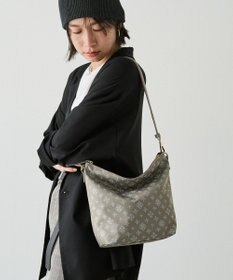 russet ナイロンジャガード2WAYミニショルダーバッグ(CE-1627)