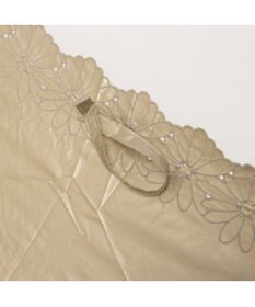 UNBILLION UV カット率99％以上  カシュネ cachenez / PUフラワーポーラー刺繍3段折りたたみ傘