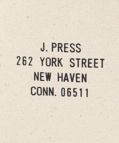 J.PRESS MEN アーチロゴトートバッグ