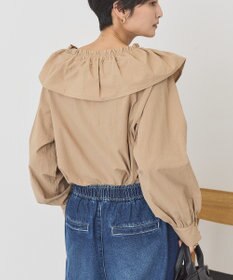 AMERICAN HOLIC フリルVネックブラウス