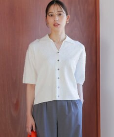 組曲 L 【先行予約・WEB限定】ポップコーンアーガイルスキッパー ニット