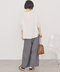 AMERICAN HOLIC 【選べる丈】ヘンリーネックワッフルメロープルオーバー