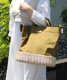 ROOTOTE 2818【ラタン:カゴバッグ】EU.ラウンド.スロース-A