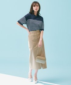 UNFILO L スゴ機能美 ハーフスリーブ ニット