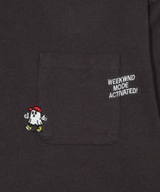 WEGO ポケット刺繍BIG　T（長袖）
