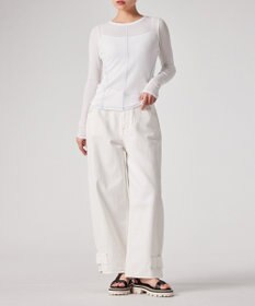 Paul Smith コントラストステッチ リブ 長袖カットソー