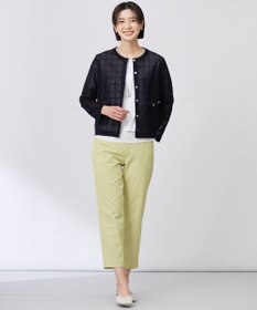 J.PRESS LADIES S 【洗える】トリコットジャージー カットソー