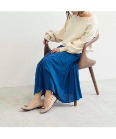 Riz raffinee <Riz raffinee>リボン付きローヒールパンプス