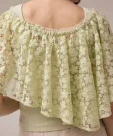 GRACE CONTINENTAL レースケープカットトップ