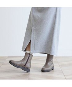 ing <ing>【WEB限定】ボリュームソールラウンドショートブーツ