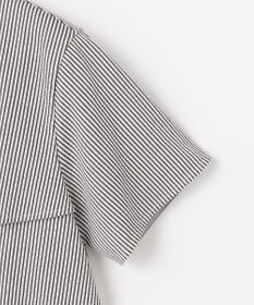 J.PRESS LADIES 【一枚で着映え】サッカージャージー バンドカラー カットソー