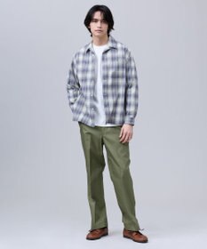 J.PRESS MEN 【J.PRESS ORIGINALS】【UNISEX】Indian Madras Open Shirts / Baggy-Fit