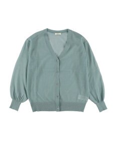 earth music&ecology ファンシーラメＶネックカーディガン