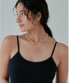 yoaa シルバー925 オープンハートネックレス