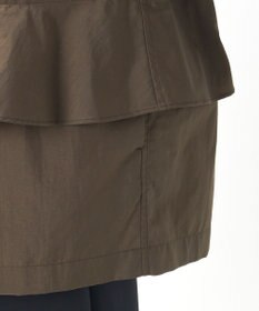 23区 【R(アール)】ナイロンライトワッシャー ペプラム ブルゾン