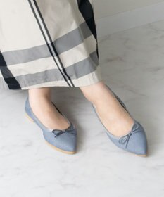 Bridget Birkin ＜抗菌消臭＞【Bridget Birkin】ポインテッドデイリーバレエシューズ