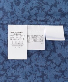 JOSEPH ABBOUD 【清涼感】テクスチャライズドライ フラワーエアリノ シャツ