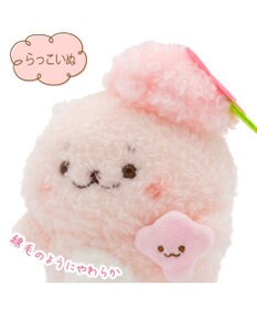 Mother garden しろたん 桜 ぽてぽてマスコット 《らっこいぬ》 単品