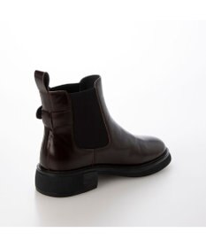 MODE ET JACOMO <carino>本革サイドゴアベルテッドショートブーツ