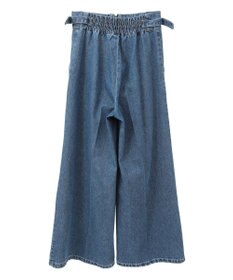 earth music&ecology サイドベルトデニムパンツ
