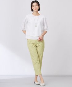 J.PRESS LADIES S 【洗える】トリコットジャージー カットソー