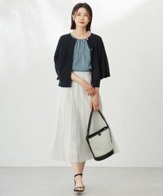 J.PRESS LADIES S 【洗える】シアータフタ プリーツ スカート