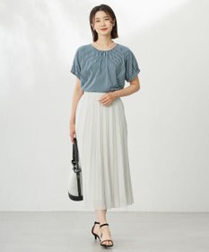 J.PRESS LADIES S 【洗える】シアータフタ プリーツ スカート
