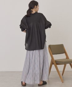 AMERICAN HOLIC 【選べる丈】チェックシアープリーツスカート