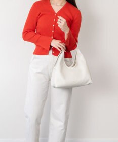 INTER-CHAUSSURES 【CHRISTIAN VILLA】ソフトルックストートバッグ