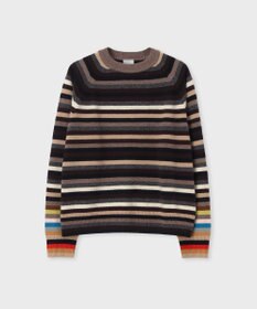Paul Smith カシミヤブレンド ストライプ ニット