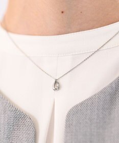 blancotokyo 【金属アレルギー対応】ドロップモチーフネックレス RUGIADA