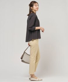 J.PRESS LADIES 【冷房対策に】シアードライトリコット Vネック カーディガン