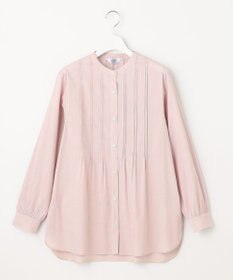 J.PRESS LADIES 【洗える】 BEZ VEGA ピンタック ストライプ ブラウス