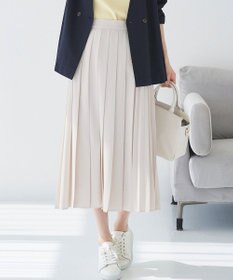 ANY SIS 【洗える】ダブルプリーツコンビ スカート