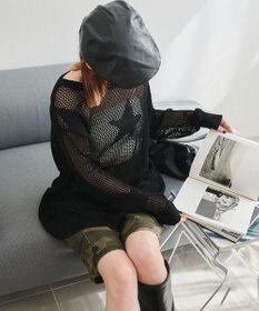 WEGO スターメッシュBIGニット