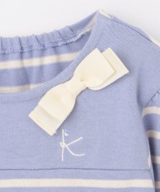 組曲 KIDS 【110-140㎝】ボーダー ワンピース