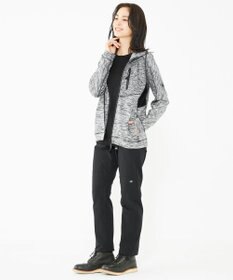 JOSEPH ABBOUD MOUNTAIN 【UNISEX】ランダムスラブリップ パーカー