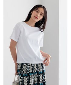 Te chichi ミニマルネックTシャツ