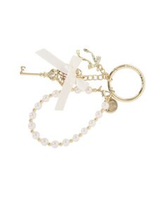 Maison de FLEUR キーリボンパール2Wayチャーム