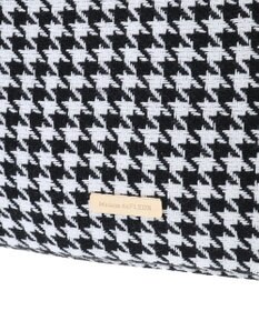 Maison de FLEUR 2Way千鳥柄フリルトートMバッグ