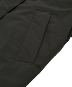 earth music&ecology フーデットパファーコート