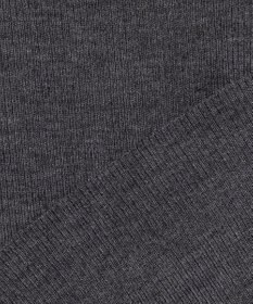 ICB 【新色追加】 エクストラファインメリノリブ Vネックプルオーバー