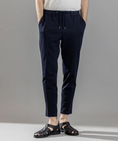 JOSEPH HOMME 新素材【通気性/ストレッチ】グリットタックジャージー / ドロスト付きテーパードパンツ PEGG CONVERTIBLE