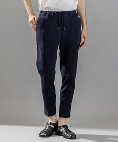 JOSEPH HOMME 新素材【通気性/ストレッチ】グリットタックジャージー / ドロスト付きテーパードパンツ PEGG CONVERTIBLE